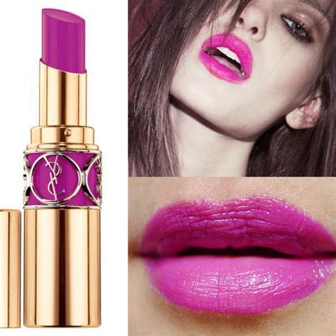 ysl lipstick fuchsia danger|YSL fuchsia lips.